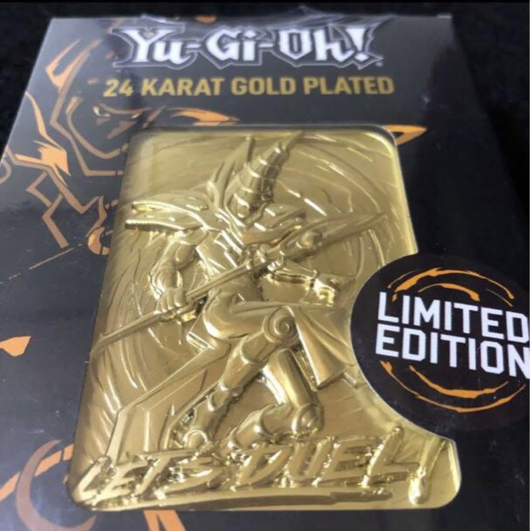 Amazon.co.jp: 限定品 遊 戯 王 ブラックマジシャン 24金metaluカード